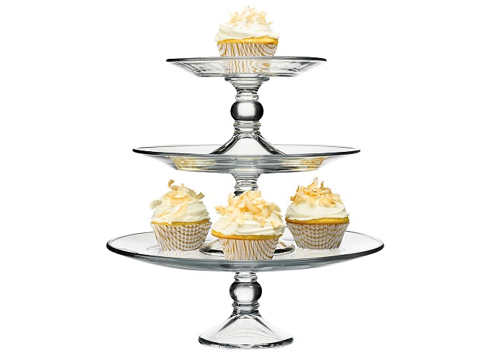 The Cellar Serveware, Stackable 3 Tier Cake Stand